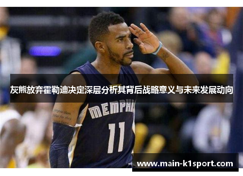 灰熊放弃霍勒迪决定深层分析其背后战略意义与未来发展动向